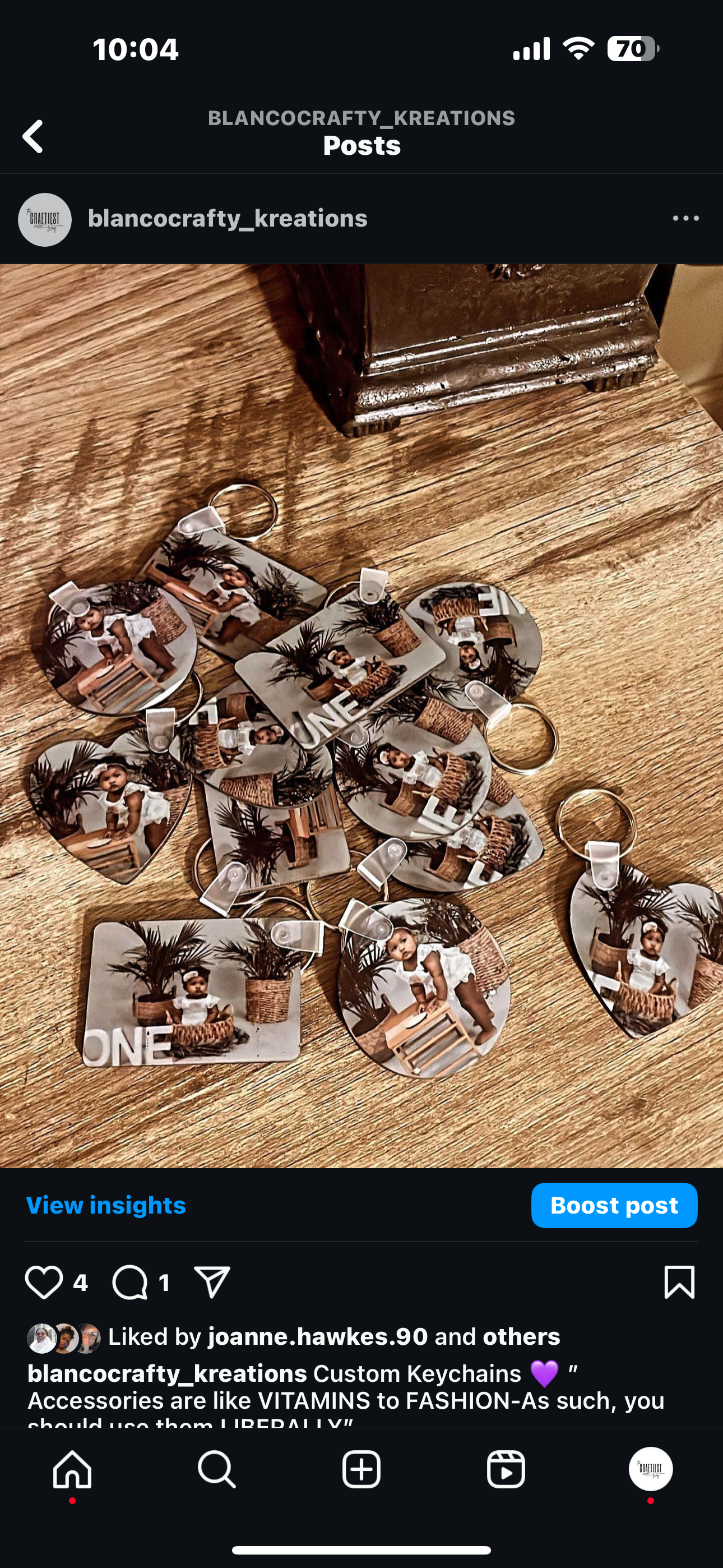 Keychains per dozen