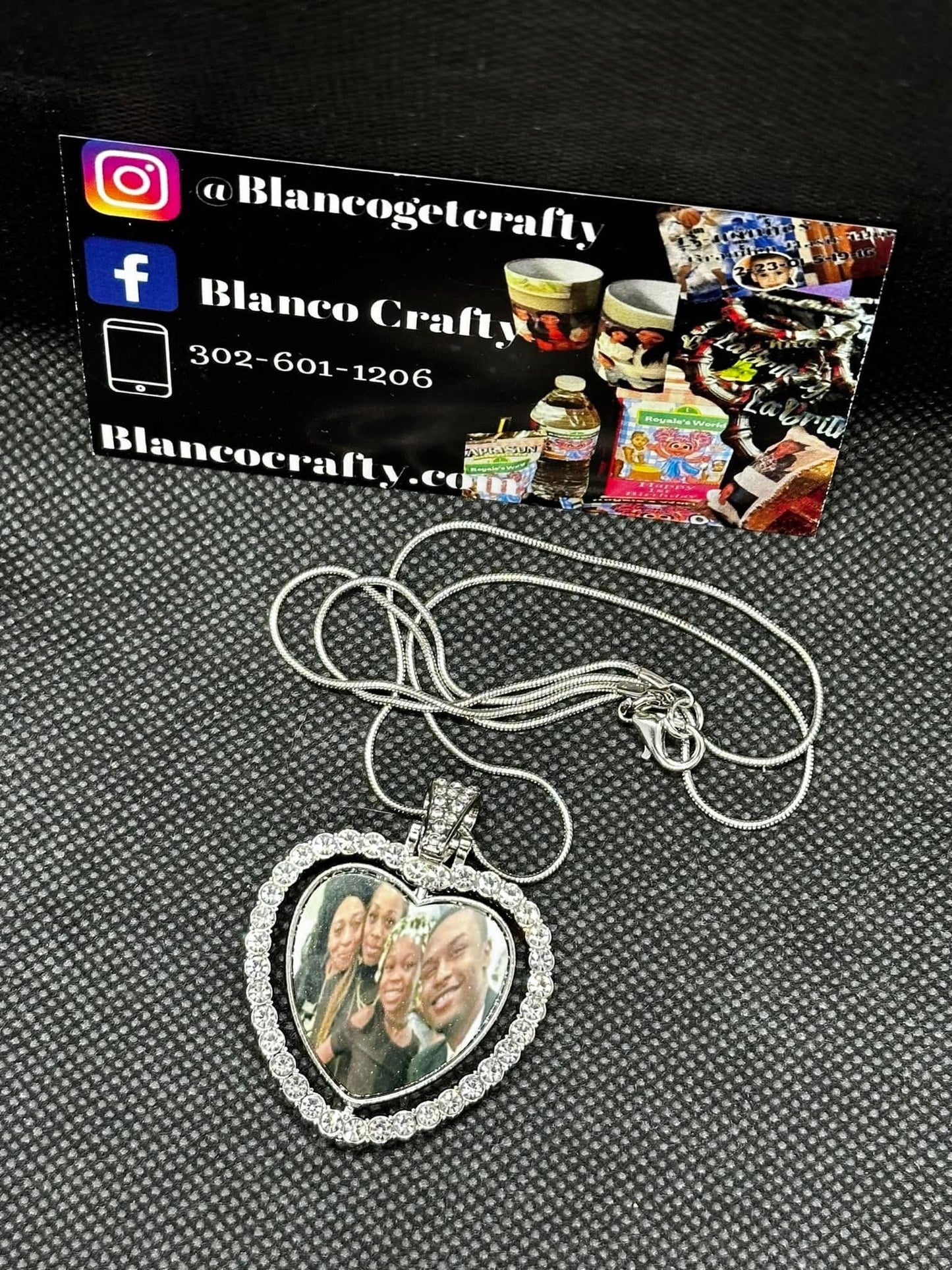 Rotating Heart Necklace