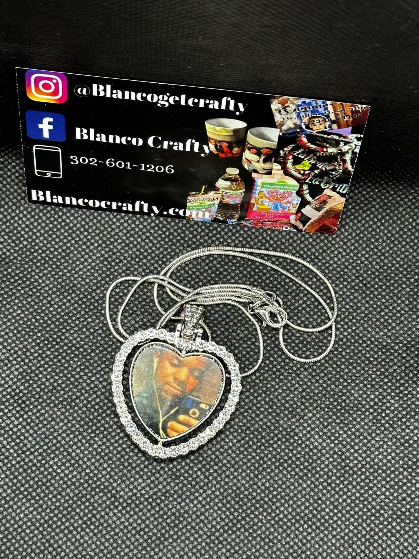 Rotating Heart Necklace