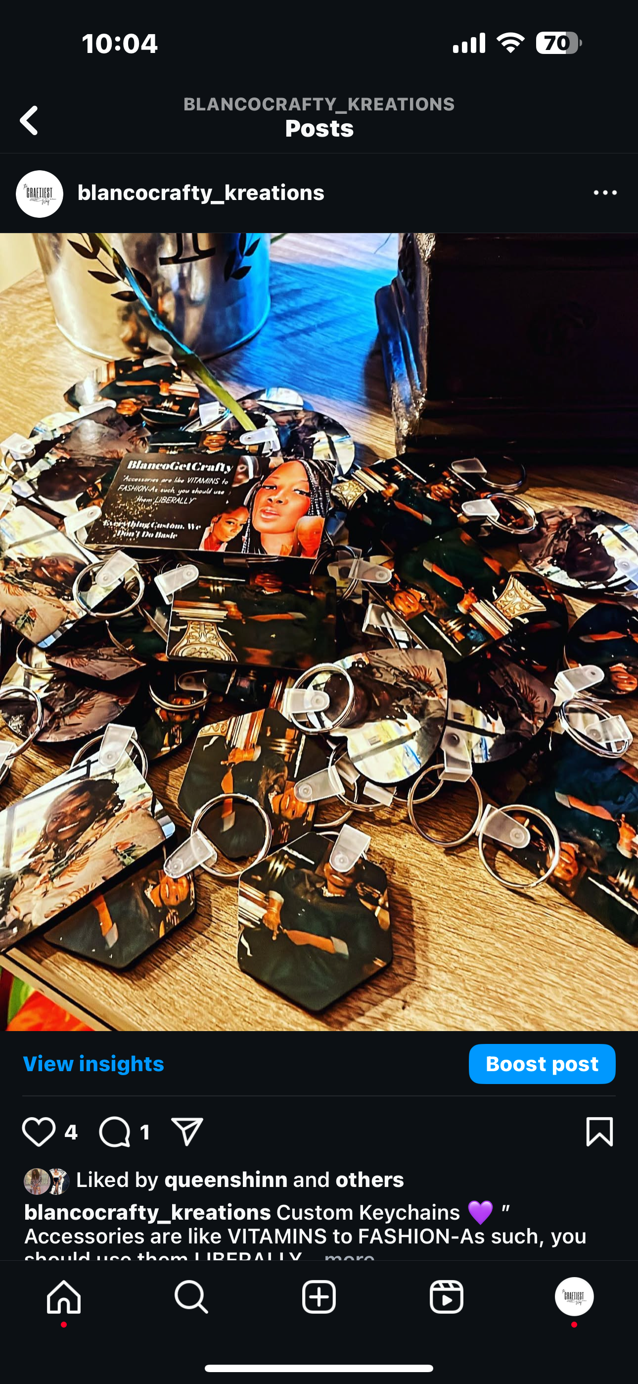 Keychains per dozen